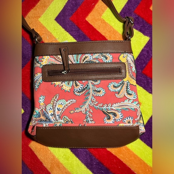 Chaps shoulder bag NWT floral print - Picture 4 of 6